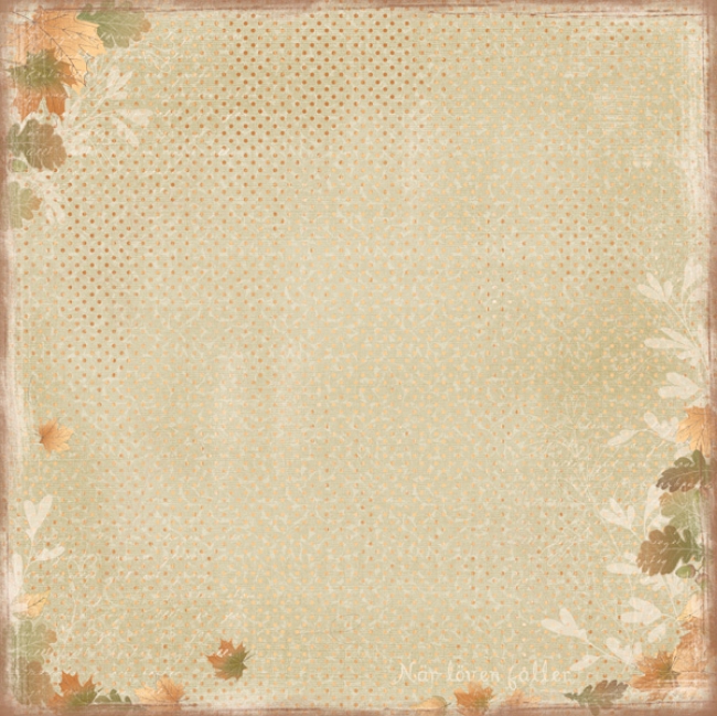 Maja Design Papier Walking in the Forest When leaves are falling 12x12"