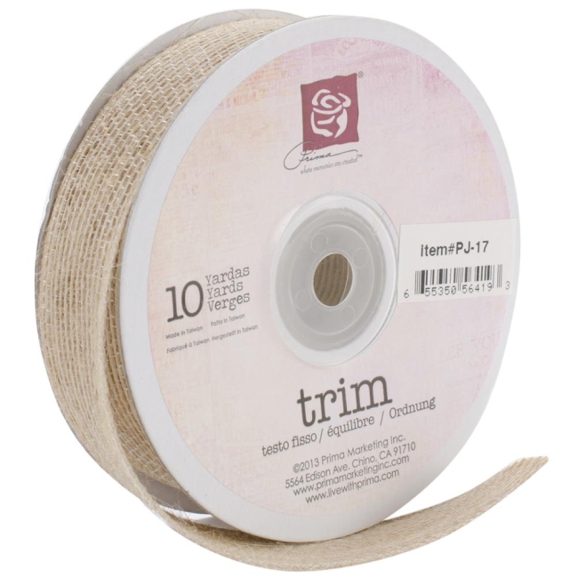 Prima Marketing Juteband Engraver Fiber Trim 1m