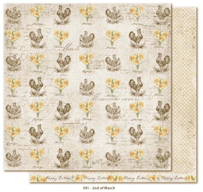 Maja Design Vintage Spring Basics 2nd of March 12x12"