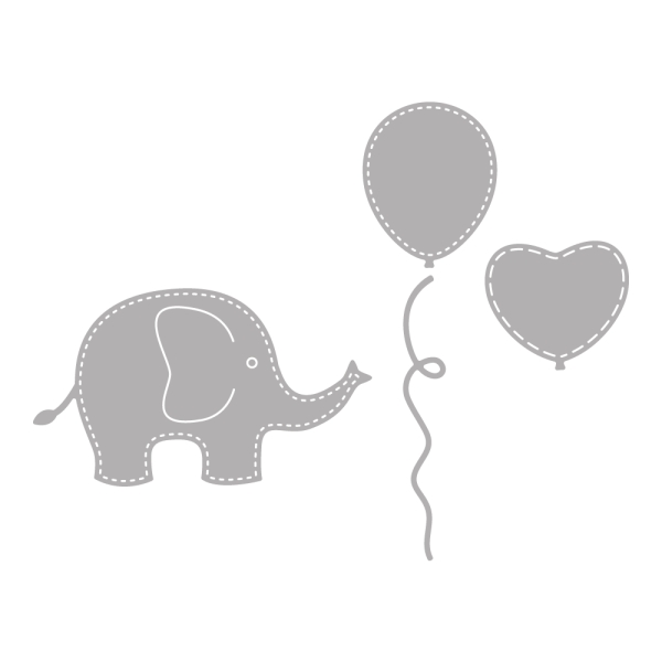 Rayher Stanzschablonen Baby Elefant
