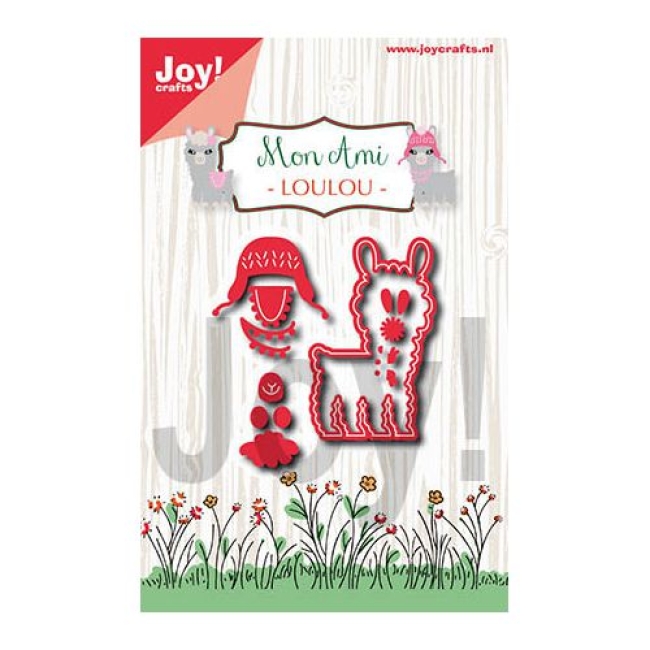 GRATIS! Joy! Crafts - Stanzschablonenset Noor Mon Ami Lama Loulou