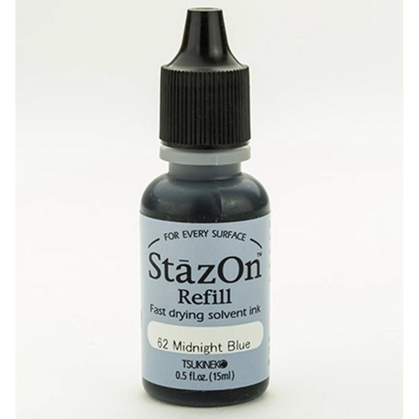 GRATIS! Tsukineko StazOn Refill Midnight Blue