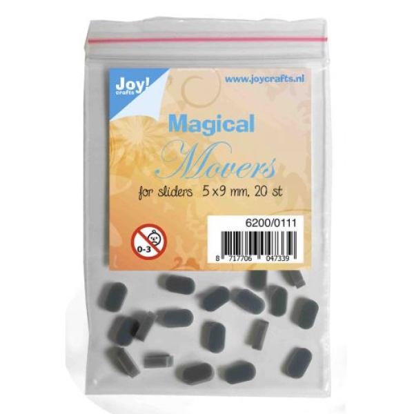 Joy! Crafts Magical Movers for Sliders 5x9mm 20 Stück