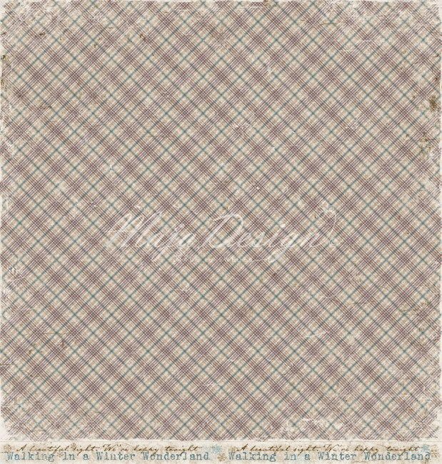 Maja Design Papier Vintage Frost Basics 1st of December 12x12"
