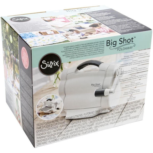Sizzix Big Shot Foldaway Stanz- und Prägemaschine (Versandkostenfrei)