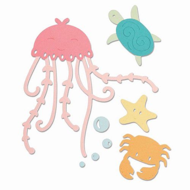 Sizzix Thinlits Stanzen Under the Sea by Olivia Rose