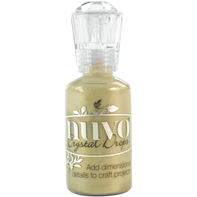 Nuvo Crystal Drops Gloss Pale Gold 30ml