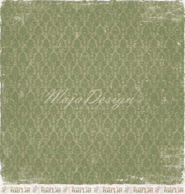 Maja Design Papier A Gift for You Wishing you peace & joy 12x12"