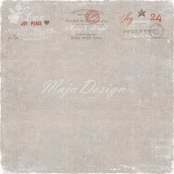 Maja Design Papier A Gift for You Sent with Love 12x12"