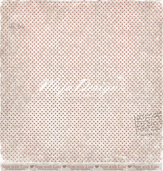 Maja Design Papier A Gift for You Sent with Love 12x12"