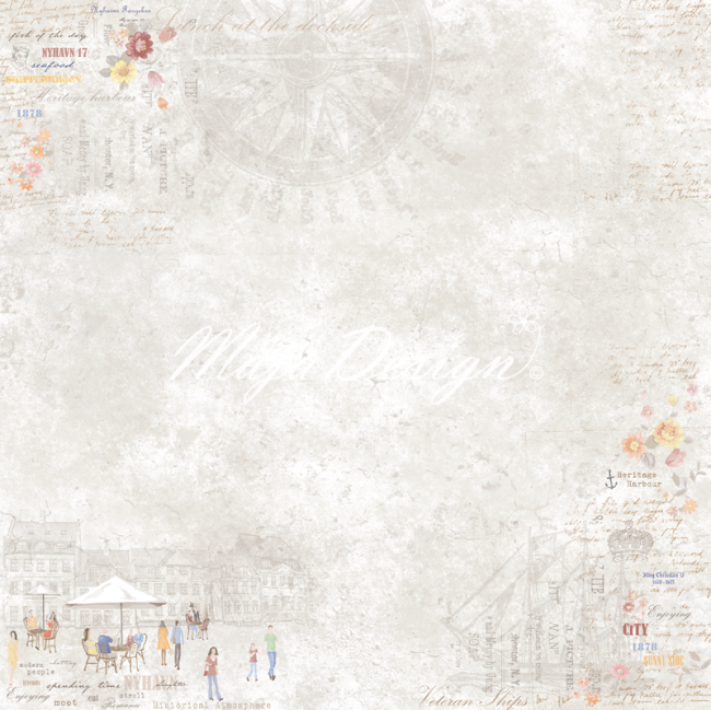 GRATIS! Maja Design Nyhavn Heritage Harbour 12x12"