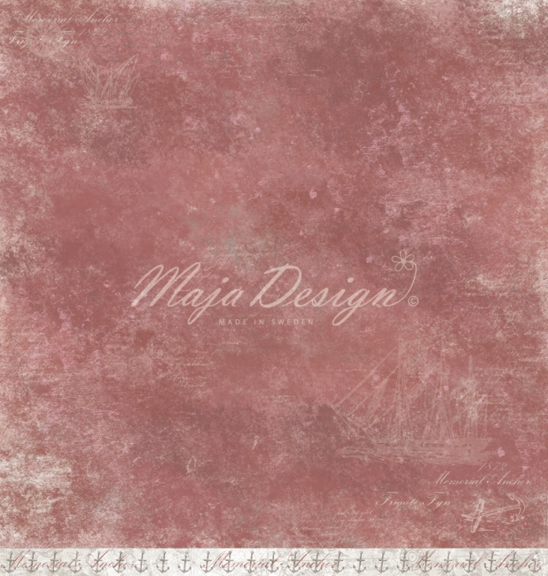 Maja Design Papier Nyhavn Veteran ships 12x12"