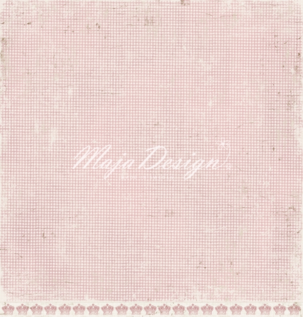Maja Design Papier Vintage Baby Journaling cards pink 12x12"