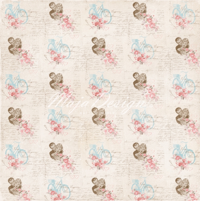 Maja Design Papier Summer Crush Falling in love 12x12"