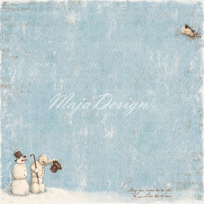 Maja Design Home for the Holidays Welcome winter 12x12"