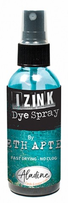 Aladine IZink Dye Spray Turquoise Bleu Océan 80ml