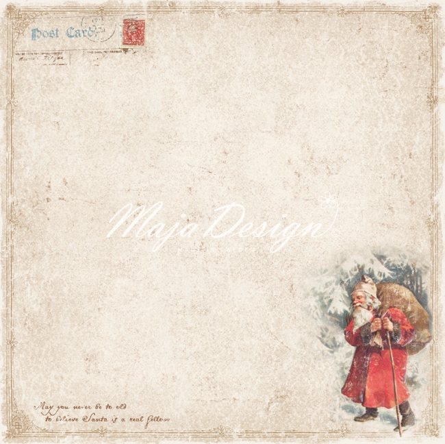 Maja Design Papier Home for the Holidays A Real fellow 12x12"