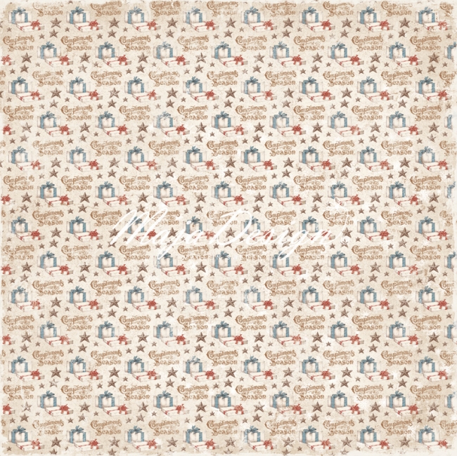 Maja Design Papier Home for the Holidays Brought You A Gift 12x12"