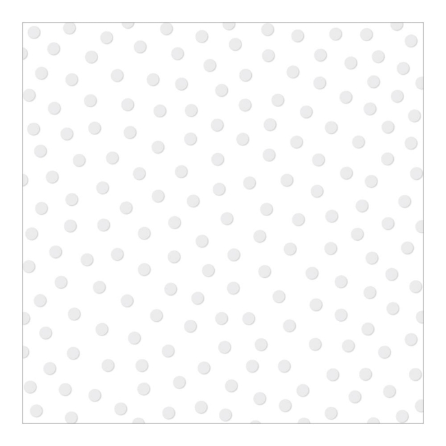 Clear Cuts Transparency White Confetti 12x12"