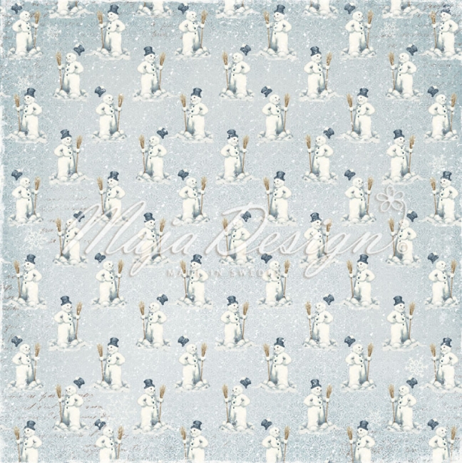 Maja Design Papier Joyous Winterdays Mr. Snowman 12x12