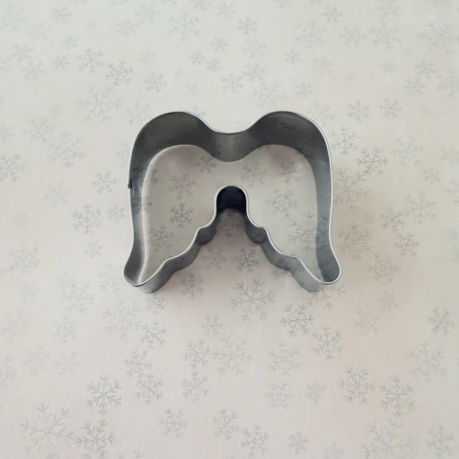 Ausstechform Engelsflügel 6.5x5.5cm