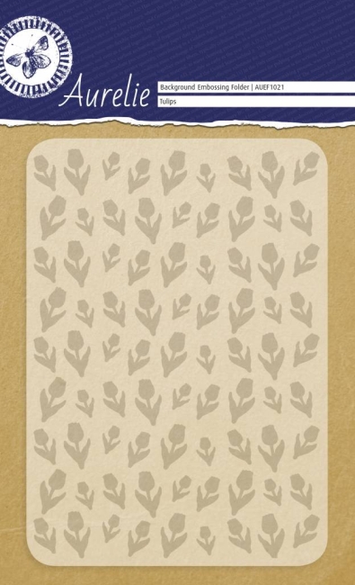 Aurelie Prägeschablone Tulpen Embossing Folder 10.5x15.0cm