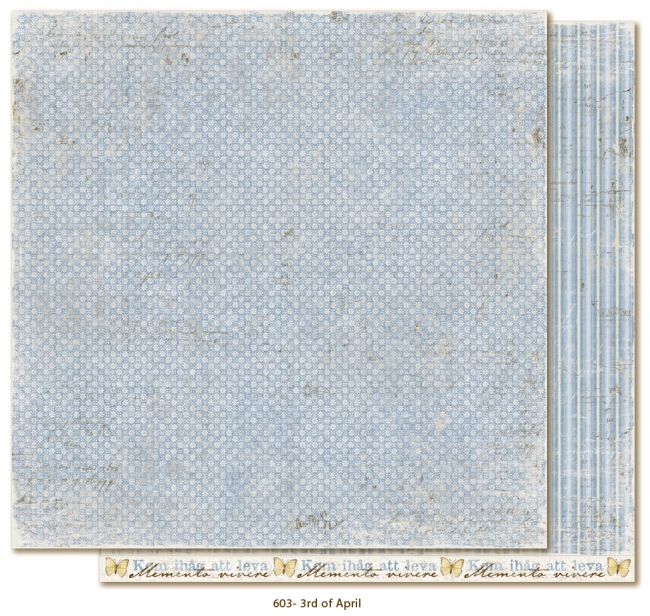 Maja Design Papier Vintage Spring Basics 3rd of April 12x12"