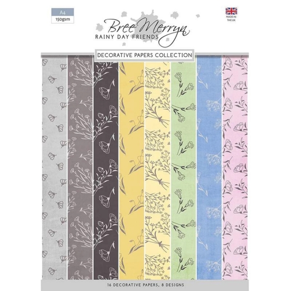 Bree Merryn Papierpack Rainy Day Friends A4 200gsm