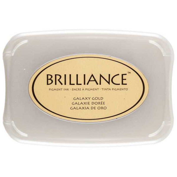 Tsukineko Stempelkissen Brilliance Pigment Ink Pad Galaxy Gold