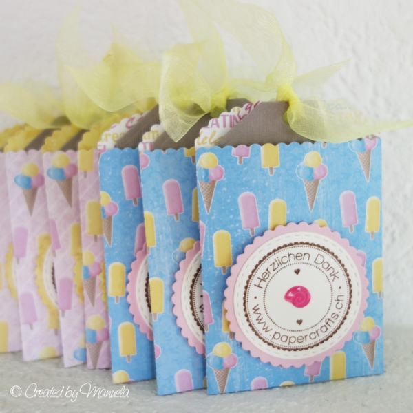 Maja Design Papier Sommartider Massor Med Glass 12x12"