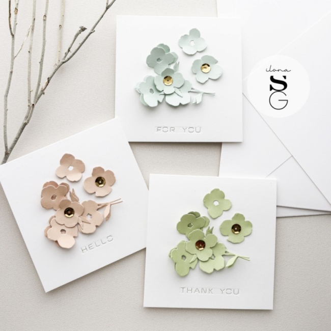 Simply Graphic Stanzschablone Bouquet 5.5x4.5cm