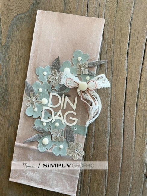 Simply Graphic Stanzschablone Bouquet 5.5x4.5cm