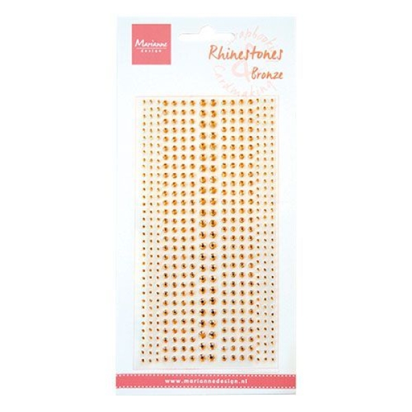 Marianne Design Rhinestones Bronze selbstklebend