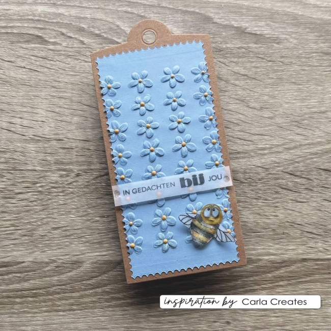 Vaessen Creative 3D Prägefolder Bloom by Carla Creates 15x15cm