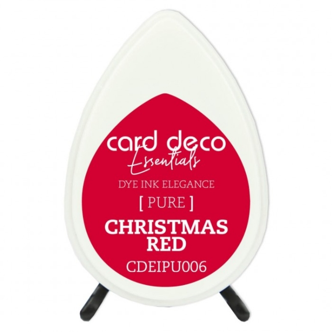 Find It Trading Card Deco Essentials Stempelkissen Weihnachtsrot Dye Ink