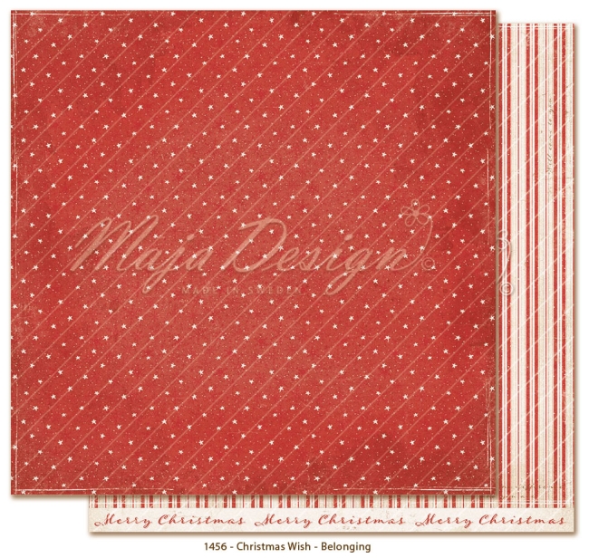 Maja Design Papier Christmas Wish Belonging 12x12"