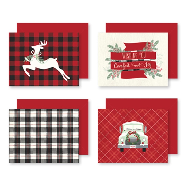 GRATIS! My Mind's Eye Comfort & Joy Weihnachtskarten und Couverts