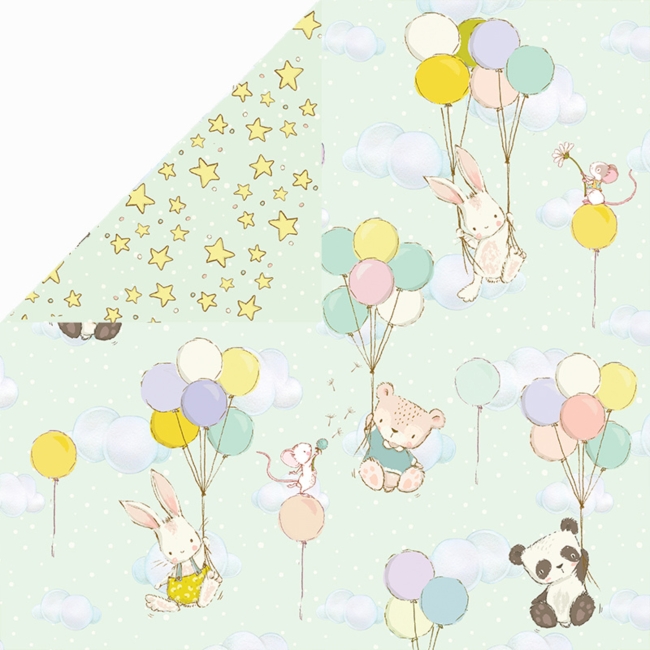 Craft&You Design Papierpack Hopping Bunnies 6x6"