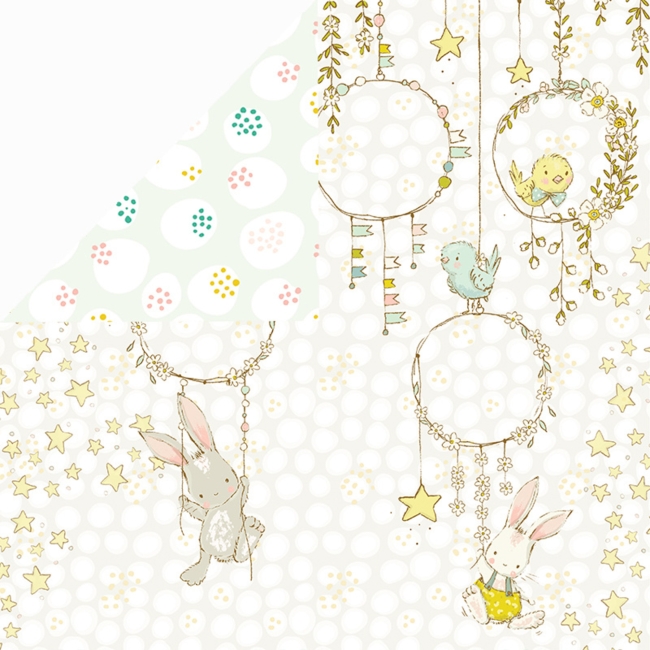 Craft&You Design Papierpack Hopping Bunnies 6x6"