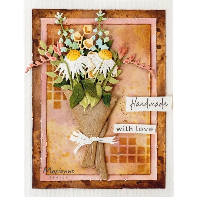 Marianne Design Stanzschablonen Frische Blumen  Craftables Fresh Flowers