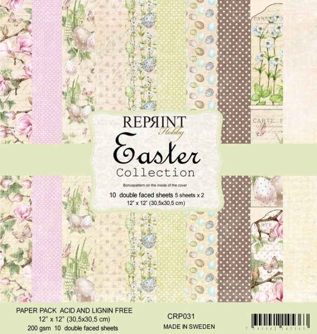 Reprint Papierpack Easter Collection 12x12" (30.5x30.5cm)