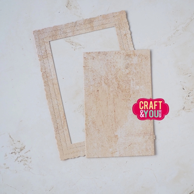 Craft & You Design Stanzform Old Phot Frame 9.0x13.0cm