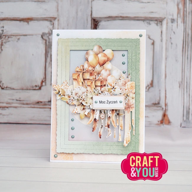 Craft & You Design Stanzform Old Phot Frame 9.0x13.0cm