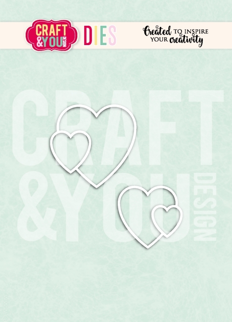 Craft & You Design Stanzformen Hearts by Gosia PRE-ORDER Lieferbar ab 29.04.2026