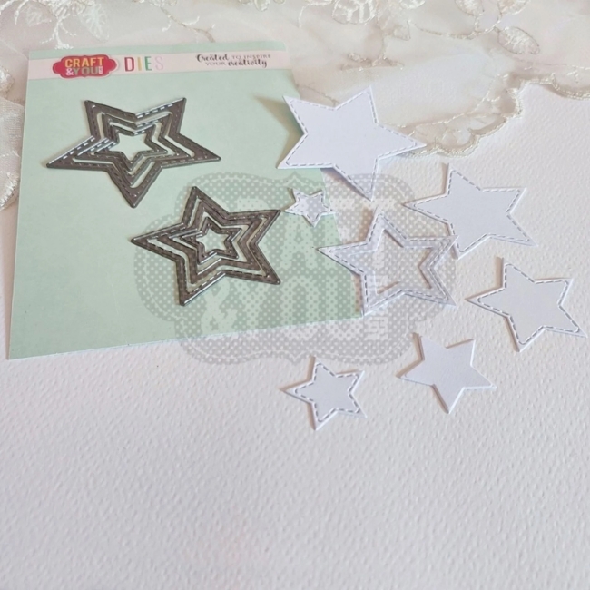 Craft&You Design Stanzformen Sterne Stars Dies