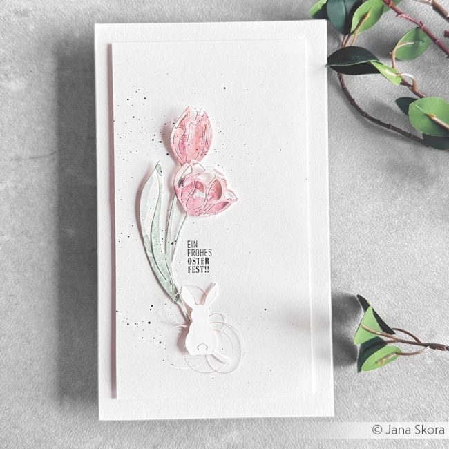 Alexandra Renke Stanzform Tulpe-2 (4.0x13.0cm)