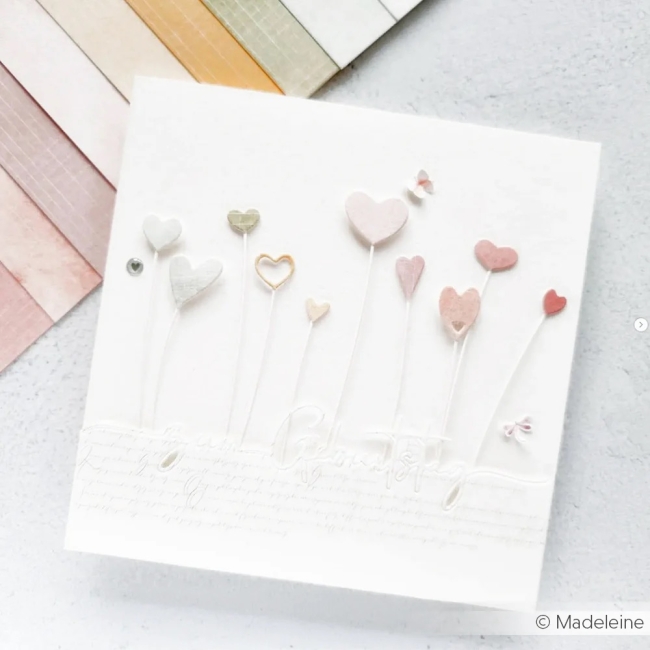 Alexandra Renke Stanzform Herzchen am Stiel Set-2 (1.5x8.5cm)