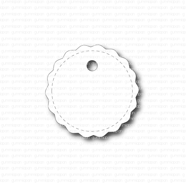 Gummiapan Stanzform Mini Cookie Tag 2.5cm