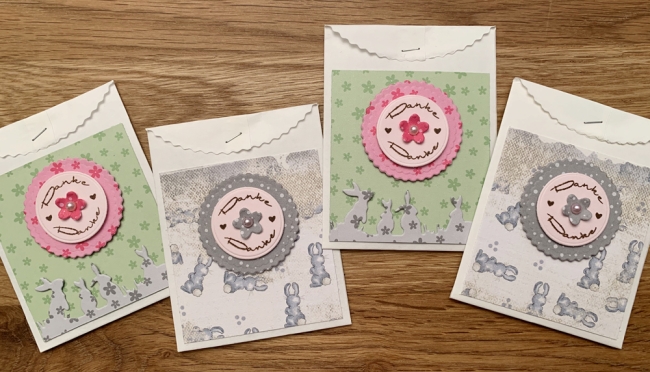Magnolia Papier Somebunny Loves You Blue Hoppy 12x12"