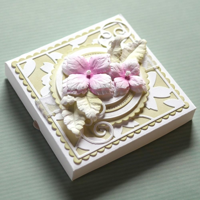 Elizabeth Craft Design Stanzschablonen Pizzabox 10.7x10.7cm